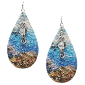 CC122-Seahorse-Multi-Colour-Glitter-Earrings-