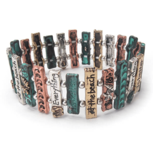 CC132-Beach-Message-Stretch-Bracelet-