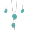 CC148-Green-Wire-Wrap-Drop-Necklace-set